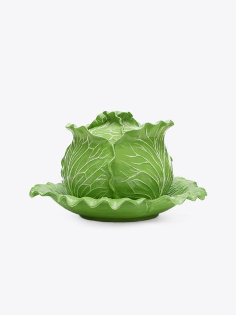 TORY BURCH Lettuce Ware Covered Tureen