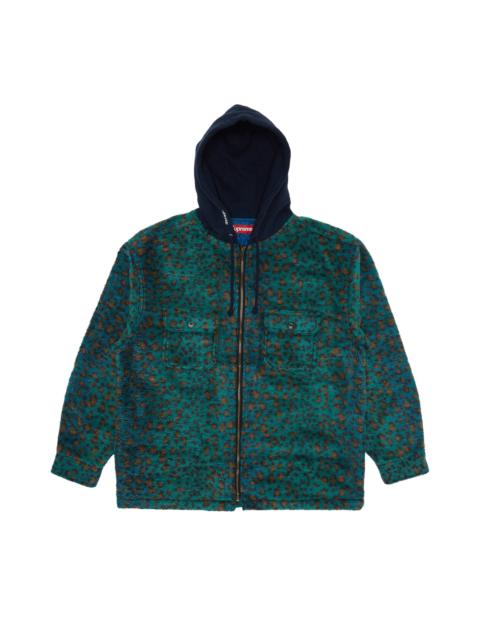 Supreme Supreme Chullo WINDSTOPPER Zip Up Sweater 'Blue Red Grey