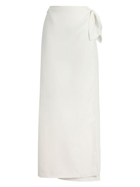 Ralph Lauren Women's Trina Linen Maxi Skirt - Cream
