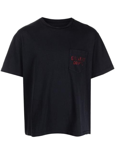 GALLERY DEPT. logo-print pocket T-shirt