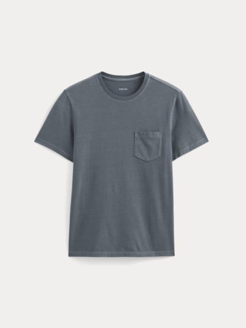 EVERLANE THE ESSENTIAL ORGANIC GARMENT-DYED CREW