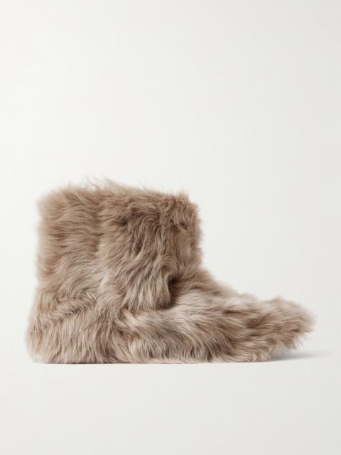 CHRISTEN Big Boot Shearling Ankle Boots