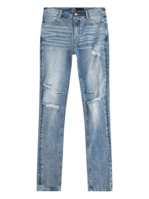 RTA distressed bootcut jeans