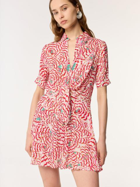 Poupette St Barth Short Jumpsuit Bettina - Pink Wings Flower