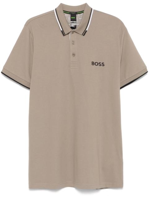 BOSS Boss Logo-embroidered Polo Shirt