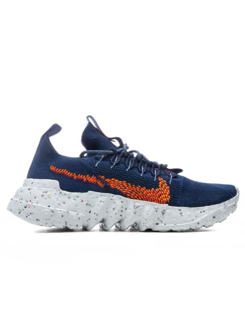 Nike NIKE SPACE HIPPIE 01 - MIDNIGHT NAVY/MAGMA ORANGE