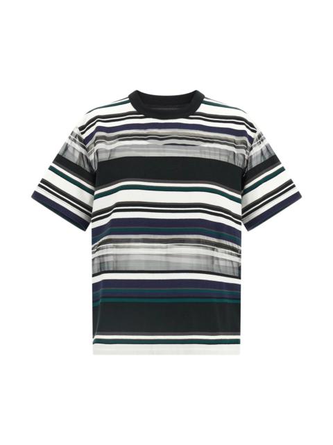 sacai Organza insert t-shirt