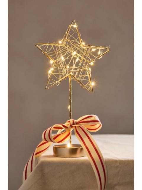FREE PEOPLE Gold Table Star Light