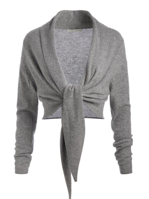 Alice + Olivia LANITA TIE WRAP CARDIGAN