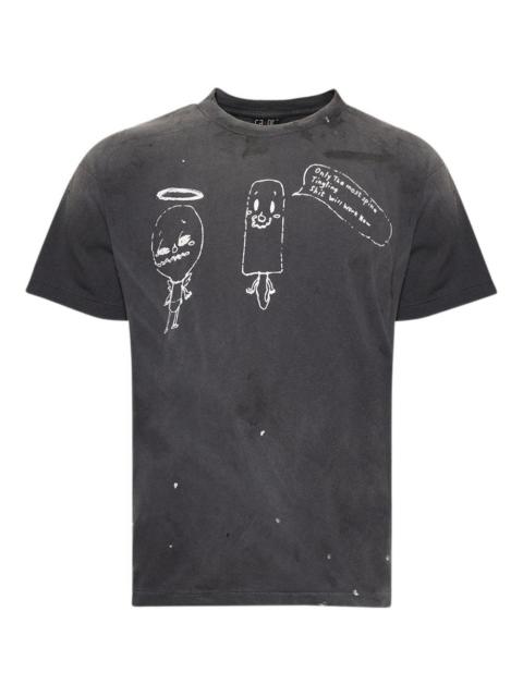 SAINT M×××××× cartoon-print T-shirt