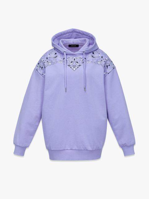 MCM Bandana Print Hoodie in Organic Cotton