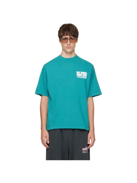 WILLY CHAVARRIA Green 'Fashion Services' Standard T-shirt