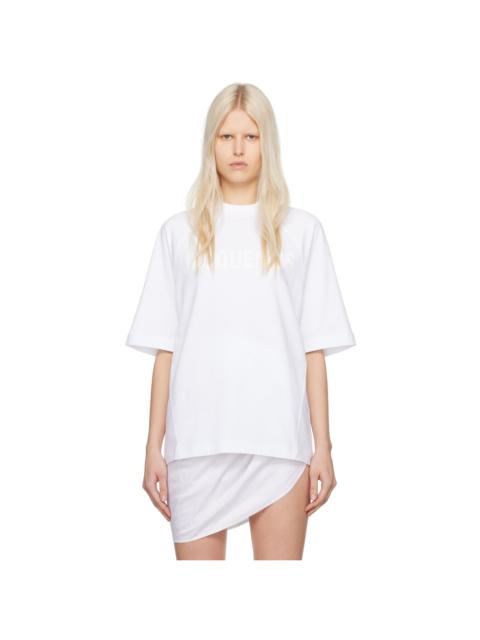 White Les Classiques 'Le T-Shirt Typo' T-Shirt
