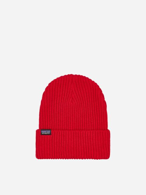 Fisherman's Rolled Beanie Touring Red