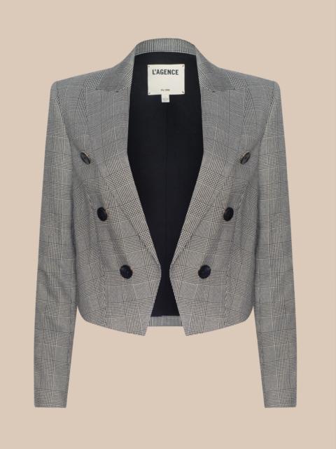 L'AGENCE Lila Tweed Blazer