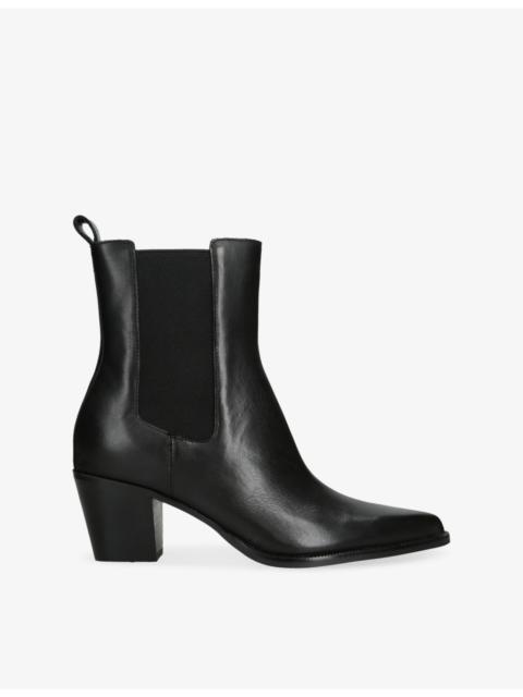 dolce vita Shadie H2O Leather Heeled Ankle Boots