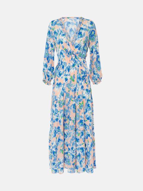 Poupette St Barth Emily floral maxi dress