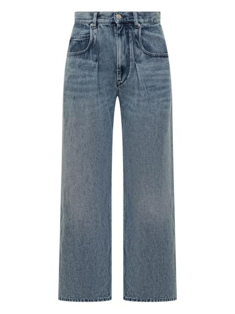 Isabel Marant pleated wide-leg trousers