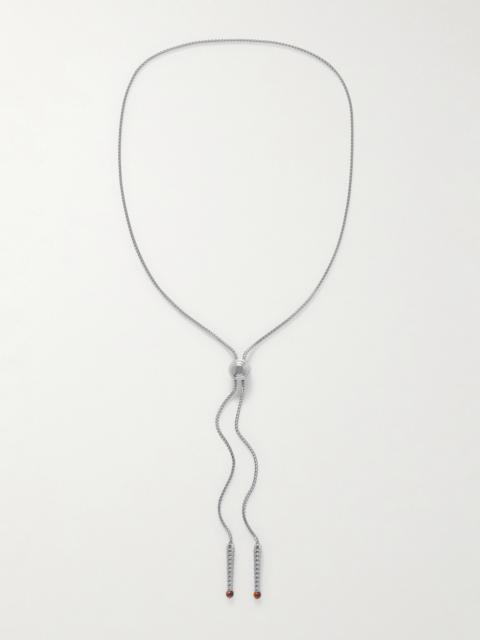 JACQUES MARIE MAGE + Erin Wasson Silver-plated Tigers Eye Necklace