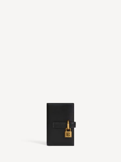 Balmain Pulse leather purse