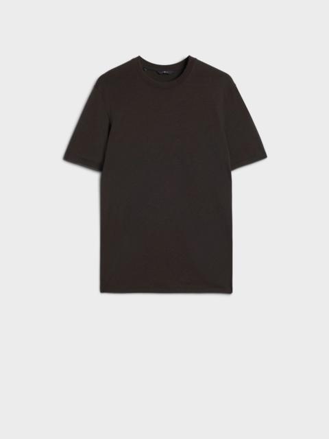7 For All Mankind CREWNECK TEE in Lyocell Espresso