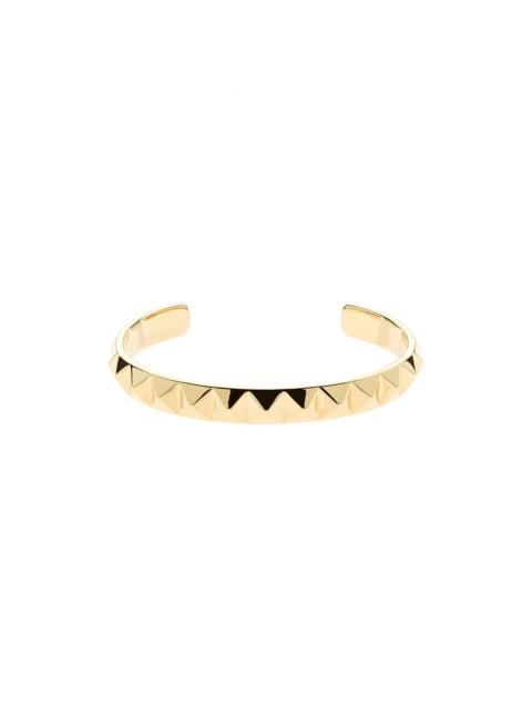 MELISSA ODABASH GOLD PYRAMID BANGLE