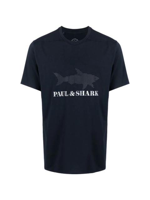 Paul & Shark logo-print T-shirt