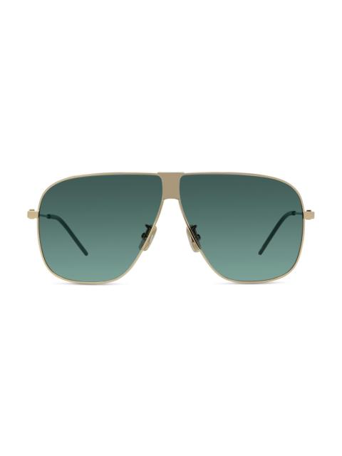 Givenchy Men's GV Speed 64MM Pilot Sunglasses - Gold Green