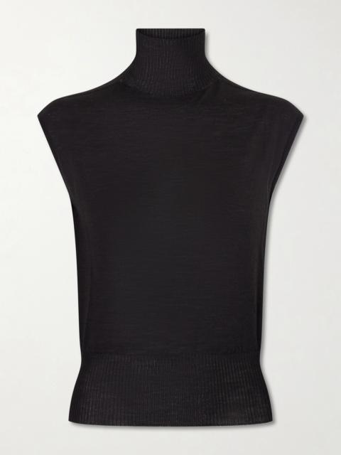 Rick Owens Wool Turtleneck Top
