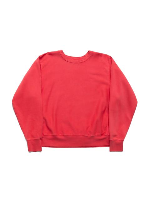 LES TIEN Crop Crew - Washed Crimson
