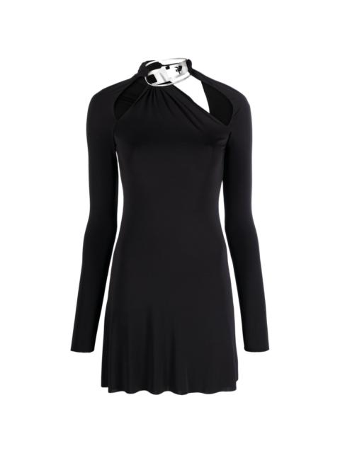 Diesel logo-plaque minidress