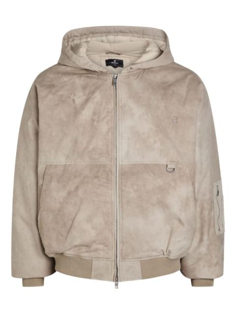 REPRESENT hooded bomber jacket