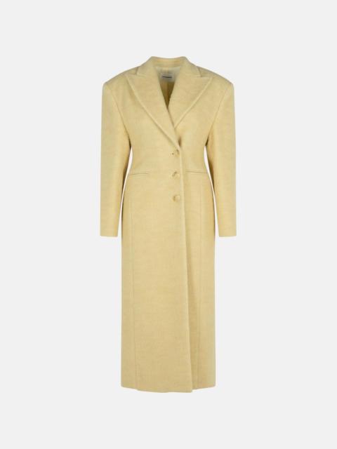THE ANDAMANE BEIGE WOOL BLEND I COAT