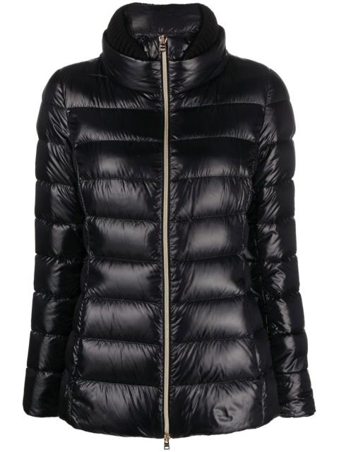 Herno zip-up padded short jacket