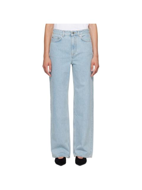 Loulou de Saison Blue MICO Wide Leg Jeans