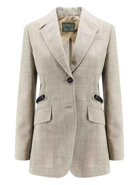 DURAZZI MILANO buckle blazer