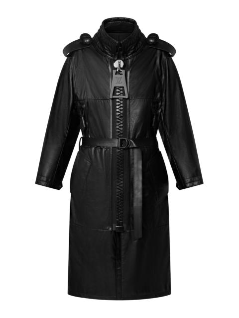 Louis Vuitton XXL Zipper Leather Coat