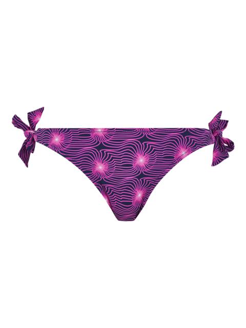 Vilebrequin Women Bikini Bottom Mini Brief to be tied Hypno Shell