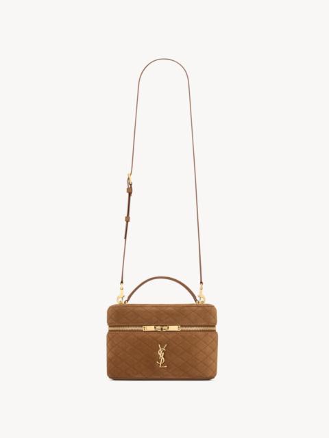 SAINT LAURENT GABY VANITY LARGE IN SUEDE
