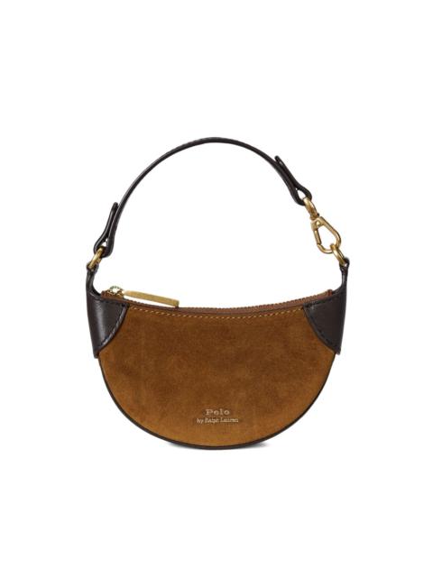 Polo Ralph Lauren mini ID suede shoulder bag