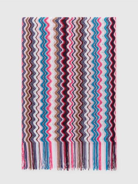 Missoni Chevron viscose scarf