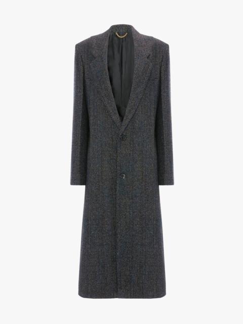 Victoria Beckham Tailored Coat In Ore Melange