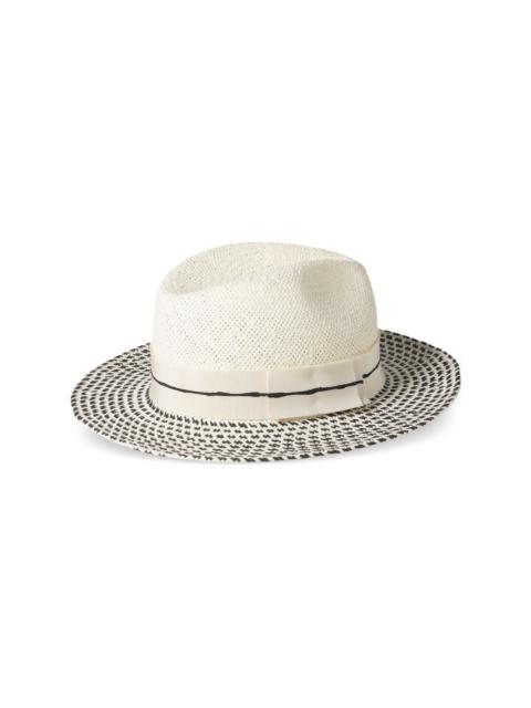 Candice woven-design hat