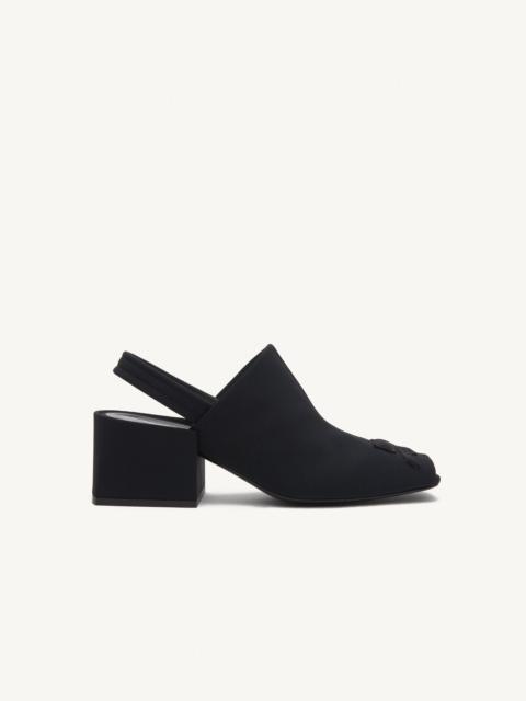 courrèges MULES IN JERSEY