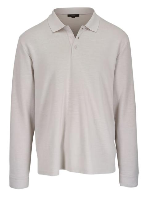 Vince long-sleeve polo shirt