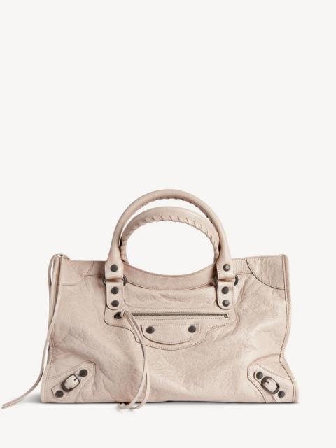 BALENCIAGA Women's Le City Medium Bag in Almond