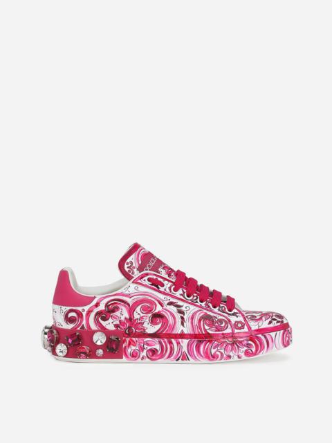 Dolce & Gabbana Calfskin Portofino sneakers