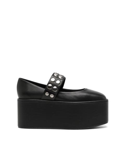 Molly Goddard Sonia 85mm platform pumps