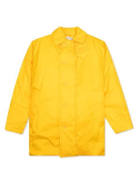 Acne Studios ACNE STUDIOS PADDED NYLON JACKET - YELLOW