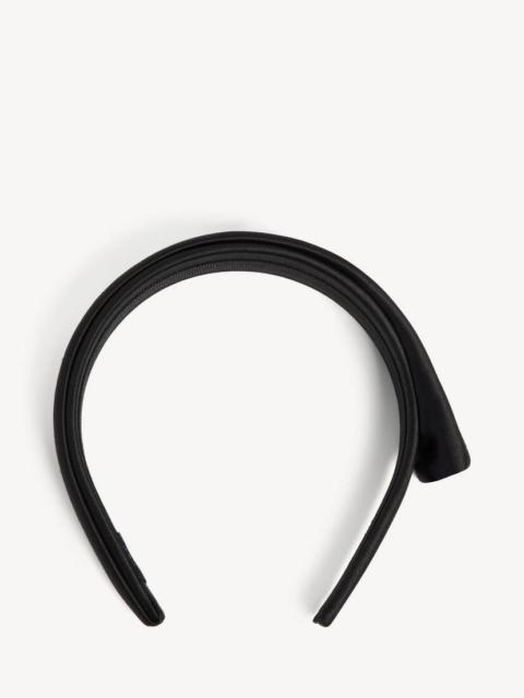 BALENCIAGA Women's Toque Thin Headband in Black